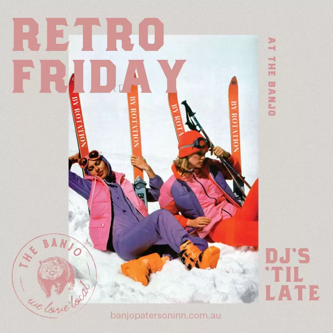 Retro Friday at the Banjo image