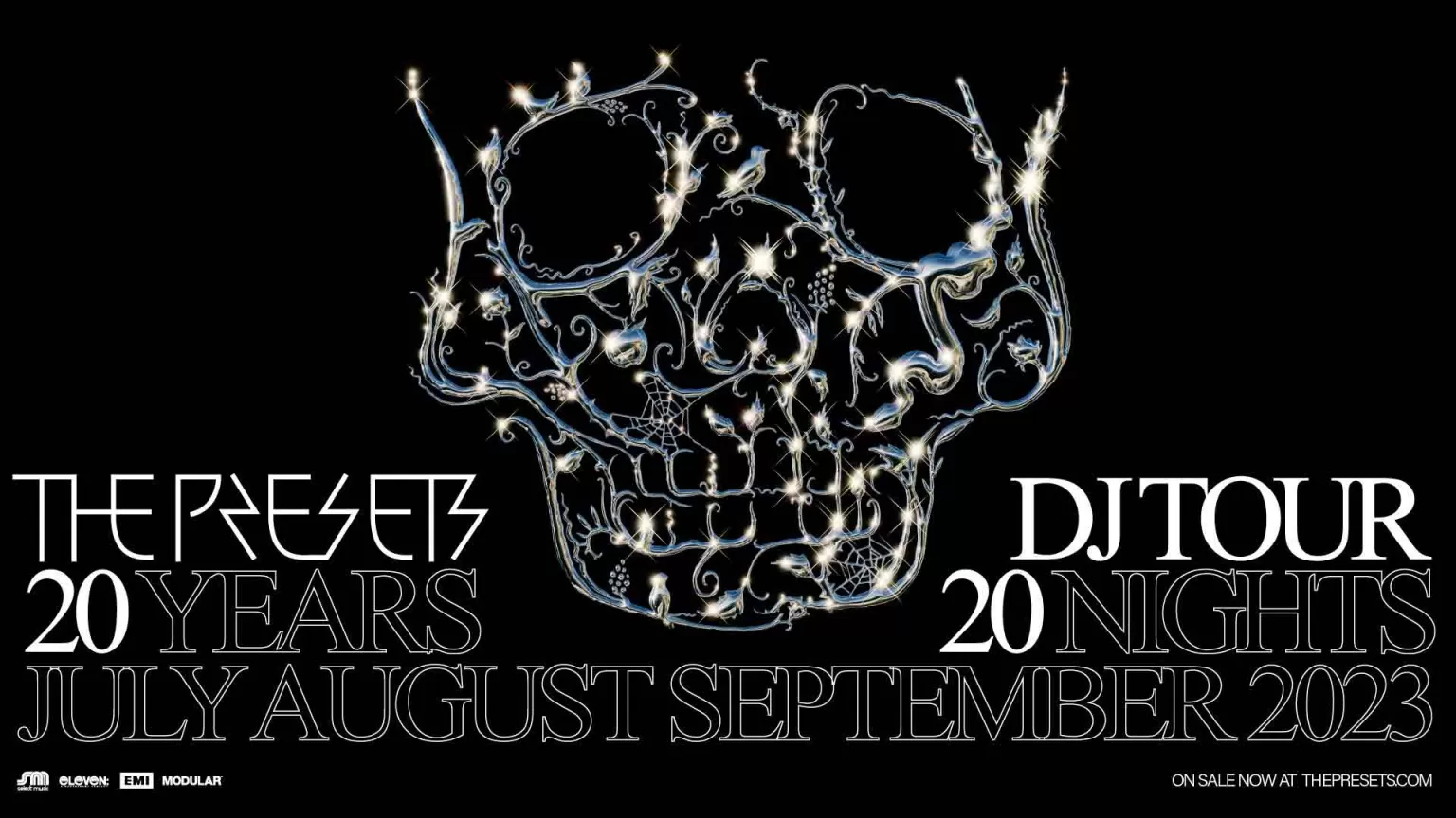 THE PRESETS – 20 YEARS. 20 NIGHTS. DJ TOUR. image