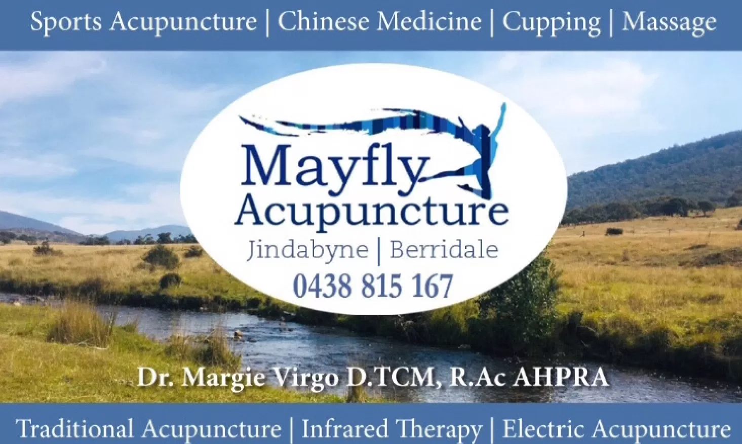Acupuncture Jindabyne|Berridale|Cooma| Mayfly Acupuncture image