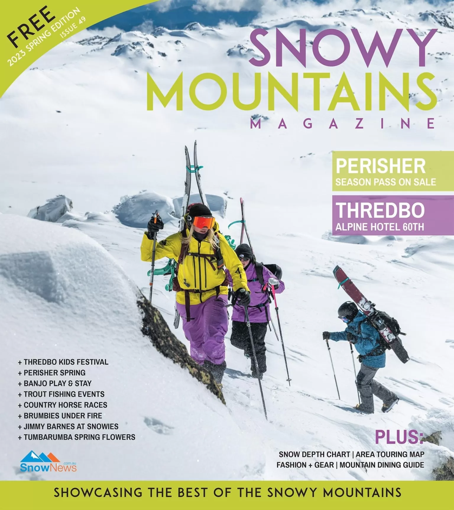 Snowy Mountain Magazine Spring Edition image
