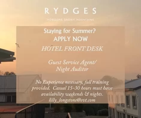 Rydges is hiring! image