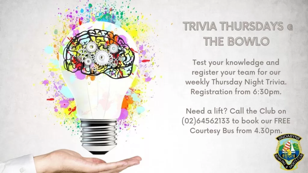 Trivia Thursdays @ The Bowlo image