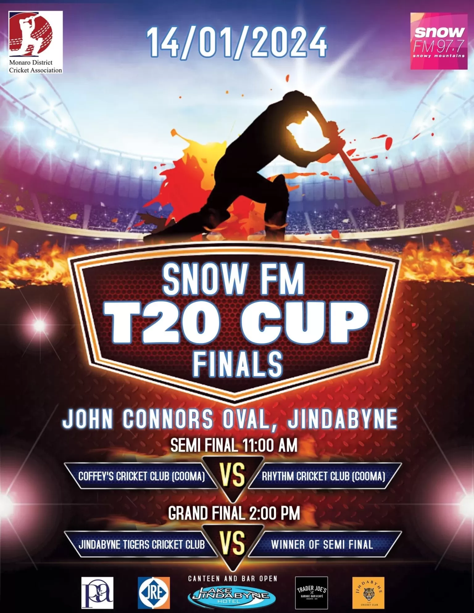Snow FM T20 cup finals image