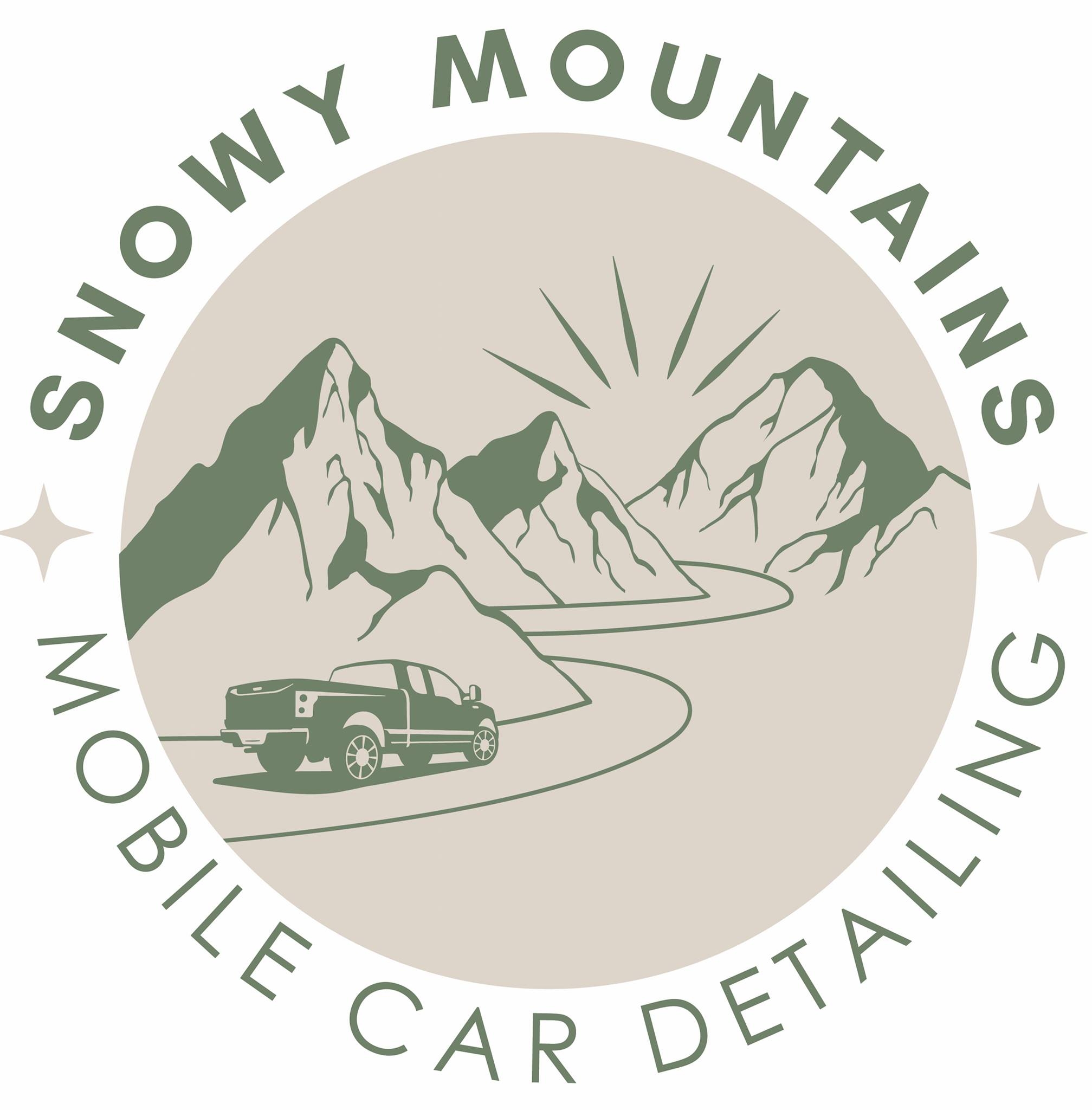 Snowy Mountains Mobile Car Detailing logo
